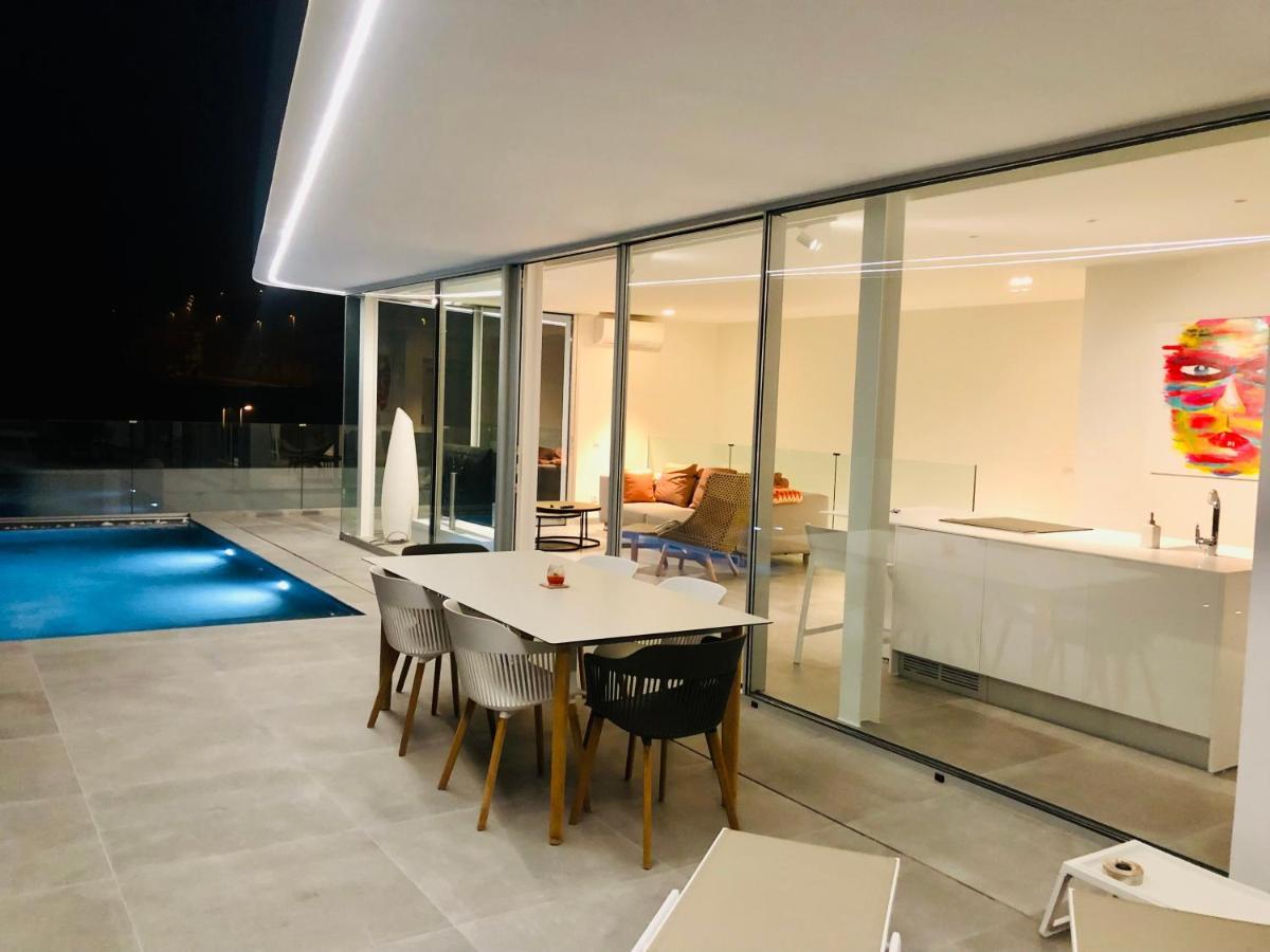 Rocavista - Villa With Heated Rooftop Pool And Amazing Ocean View Costa Adeje (Tenerife) Exterior foto